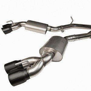 Chevrolet Camaro Performance Exhaust - Kooks Headers - GREEN Exhaust Kit with Quad Tips - Black - `16-`24